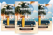 Summer Adventure Flyer Template, a Flyer Template by Briell Design (Thumbnail 1 of 3)