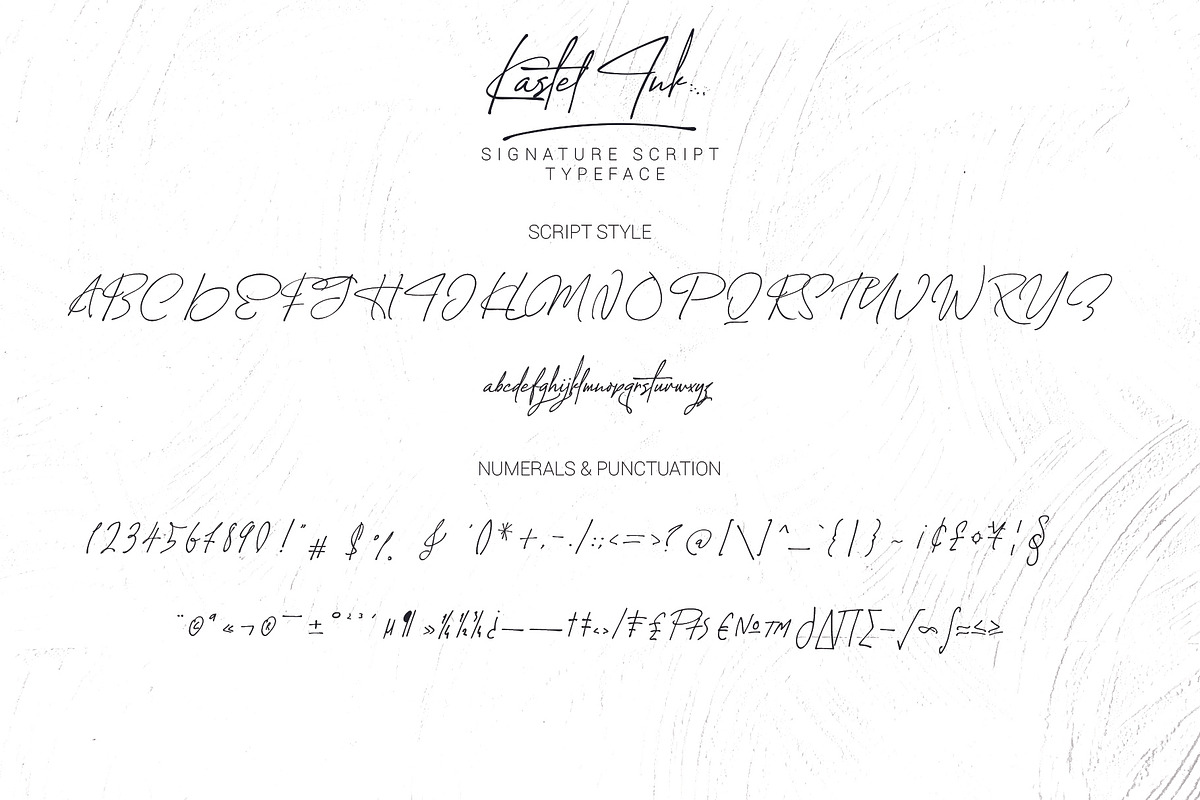 Kastel Ink Script, a Script Font by Design Dukkan (Photo 14 of 14)
