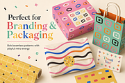 36 Wonky Geometric Seamless Patterns, a Pattern Graphic by Designs24hr (Thumbnail 2 of 6)