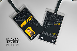 ID Card Badge - Charllote