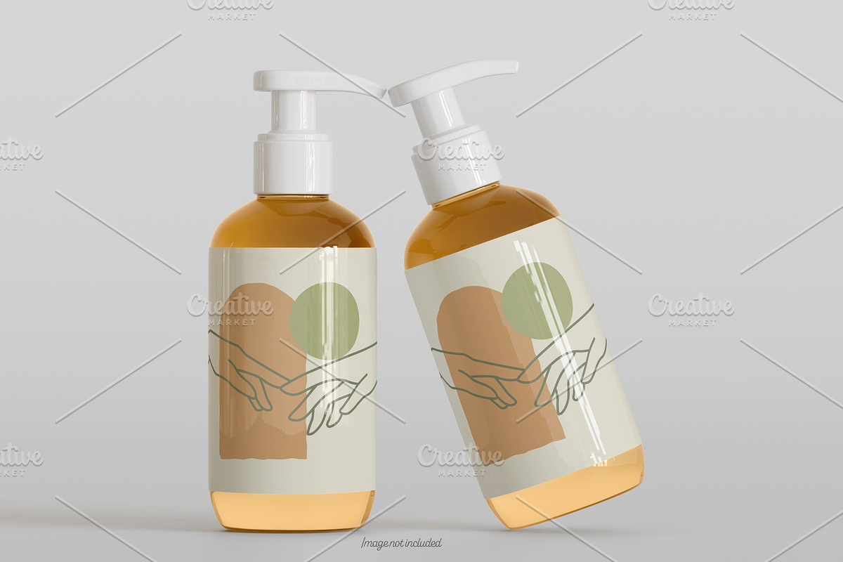 Bottle pump mockup bundles, a Cups & Container Mockup by Ambo Ampeng (Photo 11 of 22)