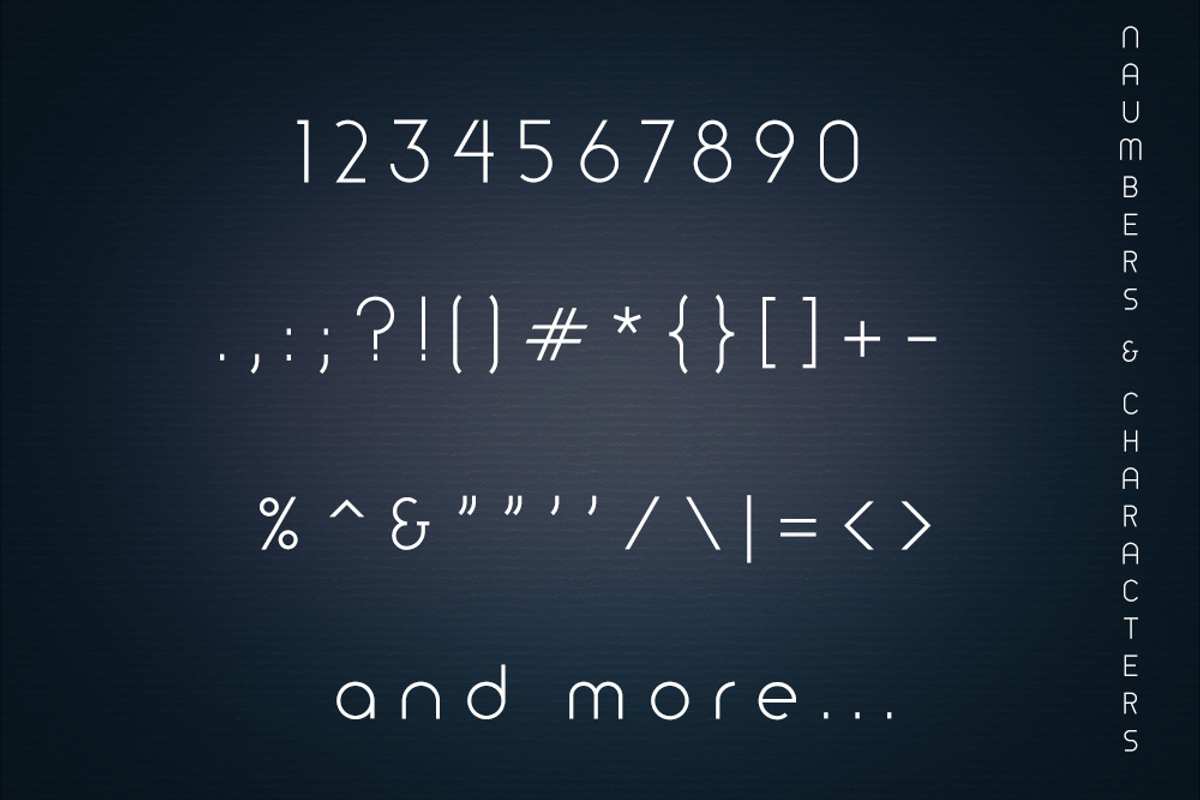 Awesome, a Sans Serif Font by EgoistFonts (Photo 9 of 9)