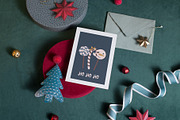 Hand Drawn Christmas Cards Bundle, a Card Template by maaariabouvier (Thumbnail 6 of 19)