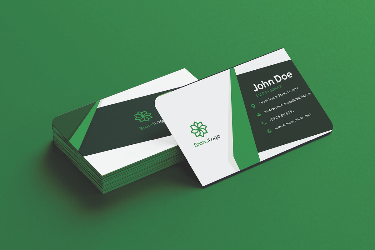 Nature business card template, a Business Card Template by Workhu (Photo 3 of 5)