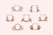 Vintage Cactus Crests, an Illustration by Antiquaria (Thumbnail 3 of 9)