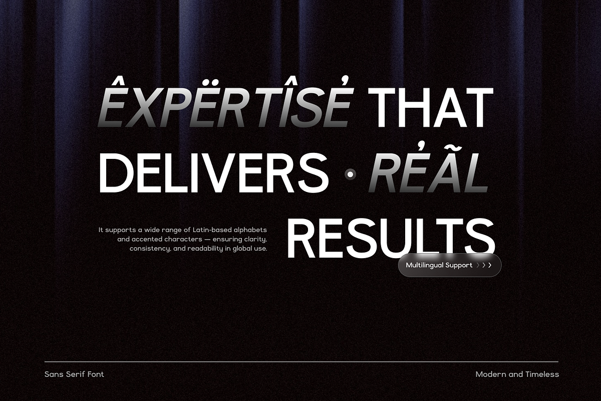 Nicksen - Modern Sans Font, a Sans Serif Font by CuratedType Studio (Photo 8 of 10)