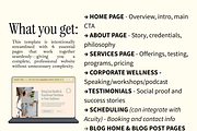 Nourish + Flow Nutritionist Website, a Squarespace Template by Solana Creative Co. (Thumbnail 11 of 13)