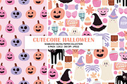 Cutecore Halloween Digital Paper, a Pattern Graphic by Alanna Messina Design Co (Thumbnail 2 of 9)
