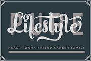 Shaletta Script, a Script Font by GloowStudio (Thumbnail 6 of 9)