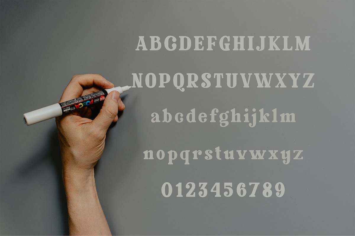 Glaster Elegant Ligature Serif Font, a Serif Font by Font Kingdom (Photo 6 of 11)