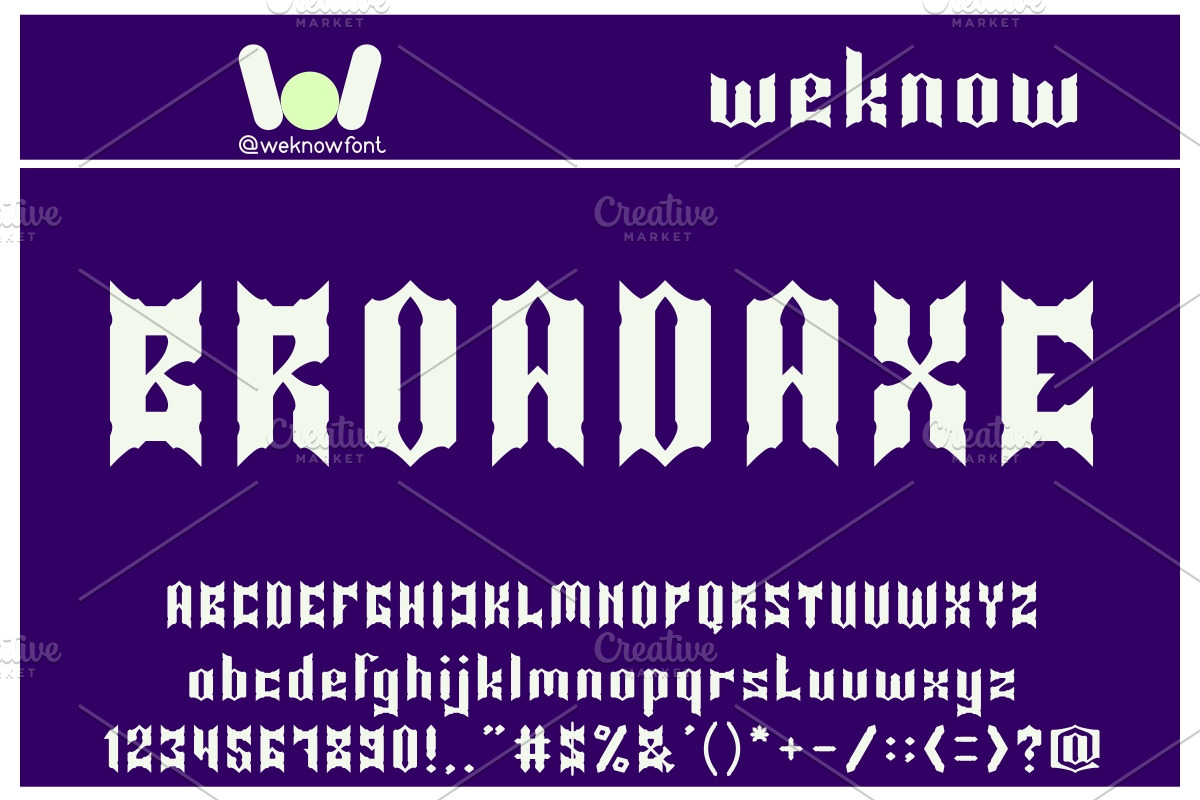 Knight of light font, a Font by weknow (Photo 3 of 5)