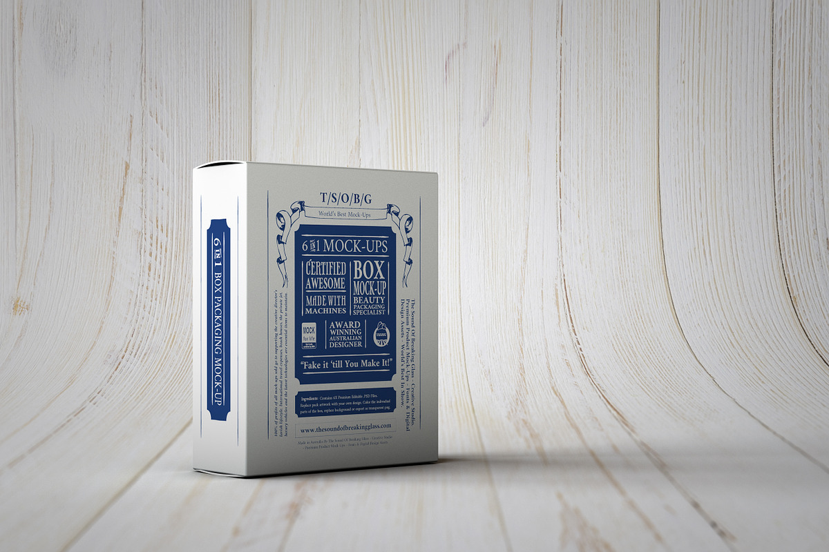 Deluxe Paper Box Mock-Up, a Packaging Mockup by TSOBG (Photo 24 of 25)
