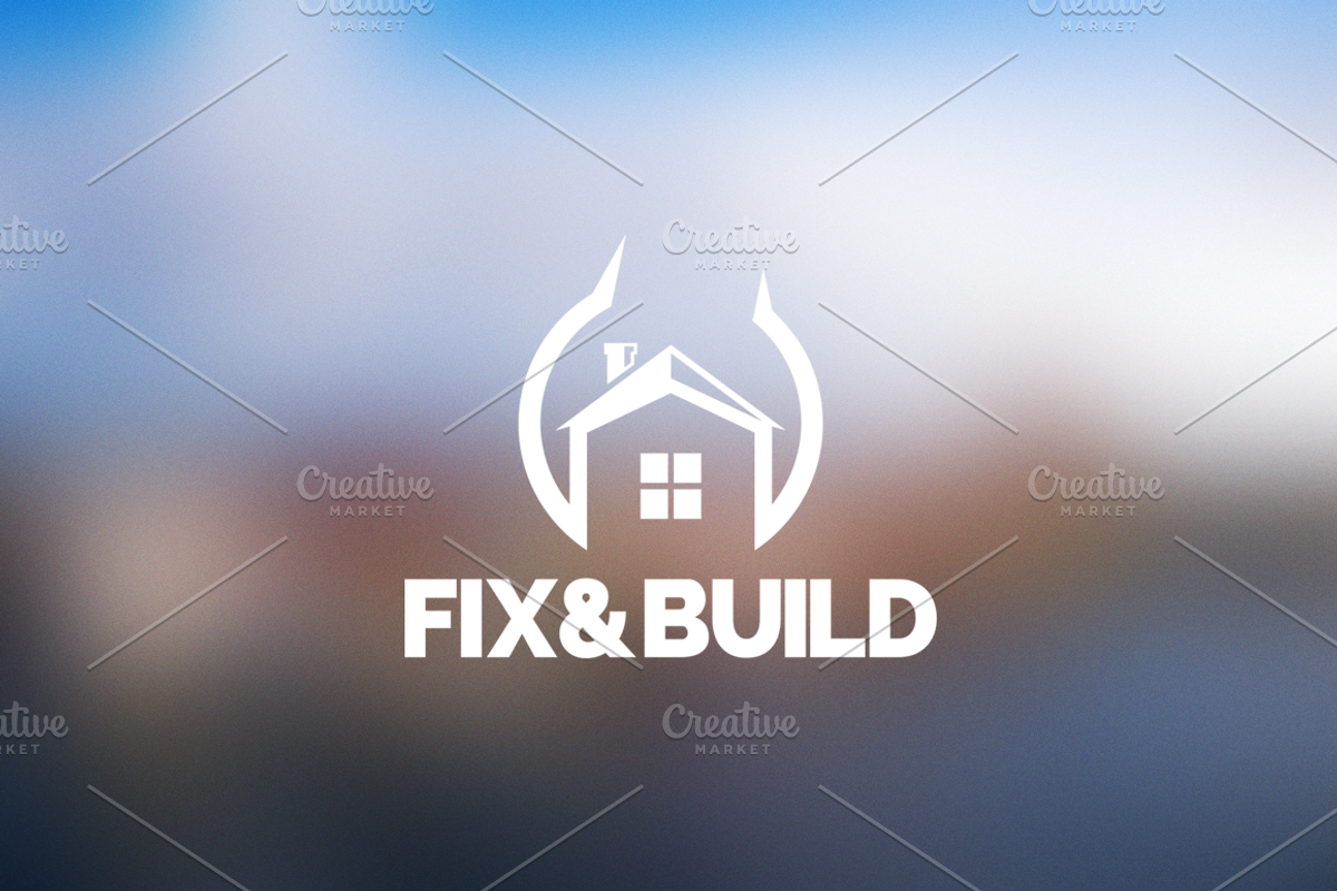 Fix&Build Logo Template, a Branding & Logo Template by SymonDesign (Photo 3 of 3)