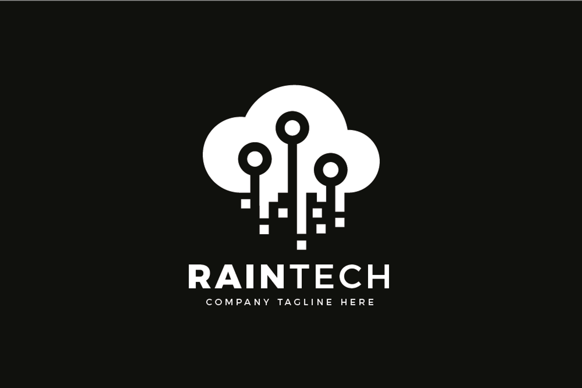 Rain Tech Logo, a Branding & Logo Template by ehaezer (Photo 5 of 6)