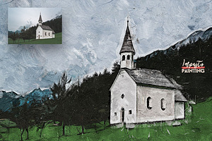 Impasto Painting Photoshop Action