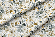 Colorless Flowers Watercolor Pattern, a Pattern Graphic by Webvilla Studio (Thumbnail 2 of 7)