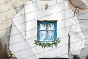 Chilly Christmas Day Clipart, an Illustration by DreamCafeArt (Thumbnail 6 of 7)