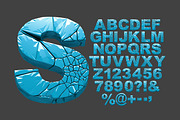 Hulk Icecrack Font, a Font by Handmadefont (Thumbnail 2 of 9)