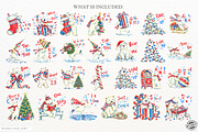 Quirky Christmas Polar Bear PNG, a Seasonal Illustration by Markicha Art (Thumbnail 4 of 5)