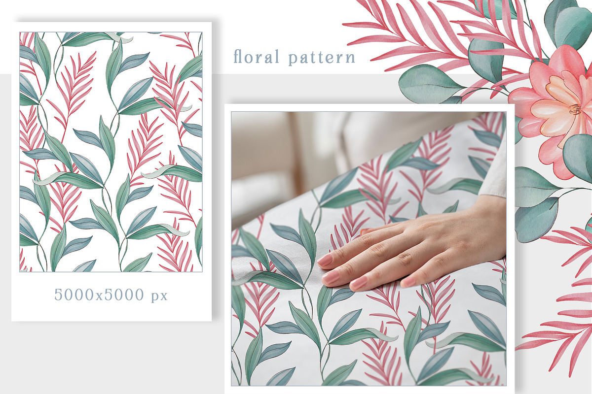 Lovely Garden. Pattern collection, a Pattern Graphic by DamriNa art (Photo 8 of 11)