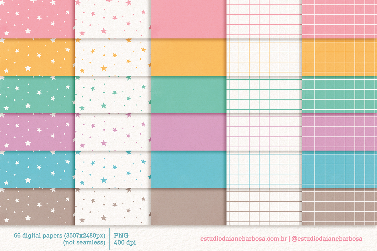 Space Trip (Candy) - Cliparts Set, an Illustration by Estudio Daiane Barbosa (Photo 10 of 10)