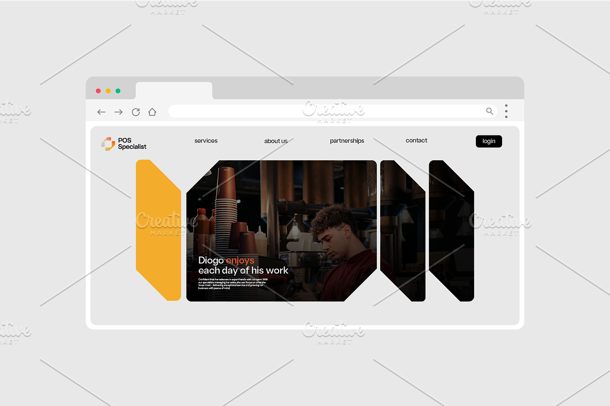 20 Minimal Interface Templates, a Graphic by Creo.pt (Photo 5 of 5)