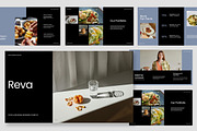 Reva : F&B Business Powerpoint, a Presentation Template by Punkl Camp (Thumbnail 1 of 9)