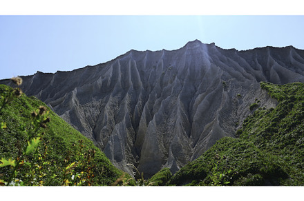 Beautiful white rocks with erosion, a Nature Photo by Media Whale Stock