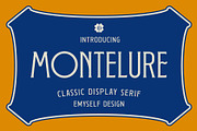 ED Montelure - Display serif, a Serif Font by Emyself Design (Thumbnail 1 of 10)