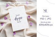 5x7 Card Mockup Wedding or Valentin, a Mockup by Mie Mockup Studio (Thumbnail 2 of 7)