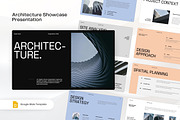 Architecture Deck Google Slides, a Presentation Template by TMint Creative (Thumbnail 1 of 6)