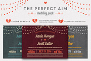 Perfect Aim Wedding Pack, an Invitation Template by Every Tuesday (Thumbnail 1 of 5)