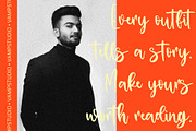Rettonage – Handwritten Script Font, a Script Font by Vampstudio (Thumbnail 7 of 14)