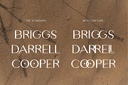 Fossia - Chic Modern Sans Display, a Sans Serif Font by Cloverons (Thumbnail 3 of 14)