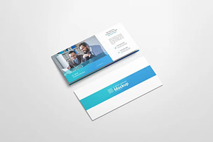 DL Bifold Brochure Mockup Set