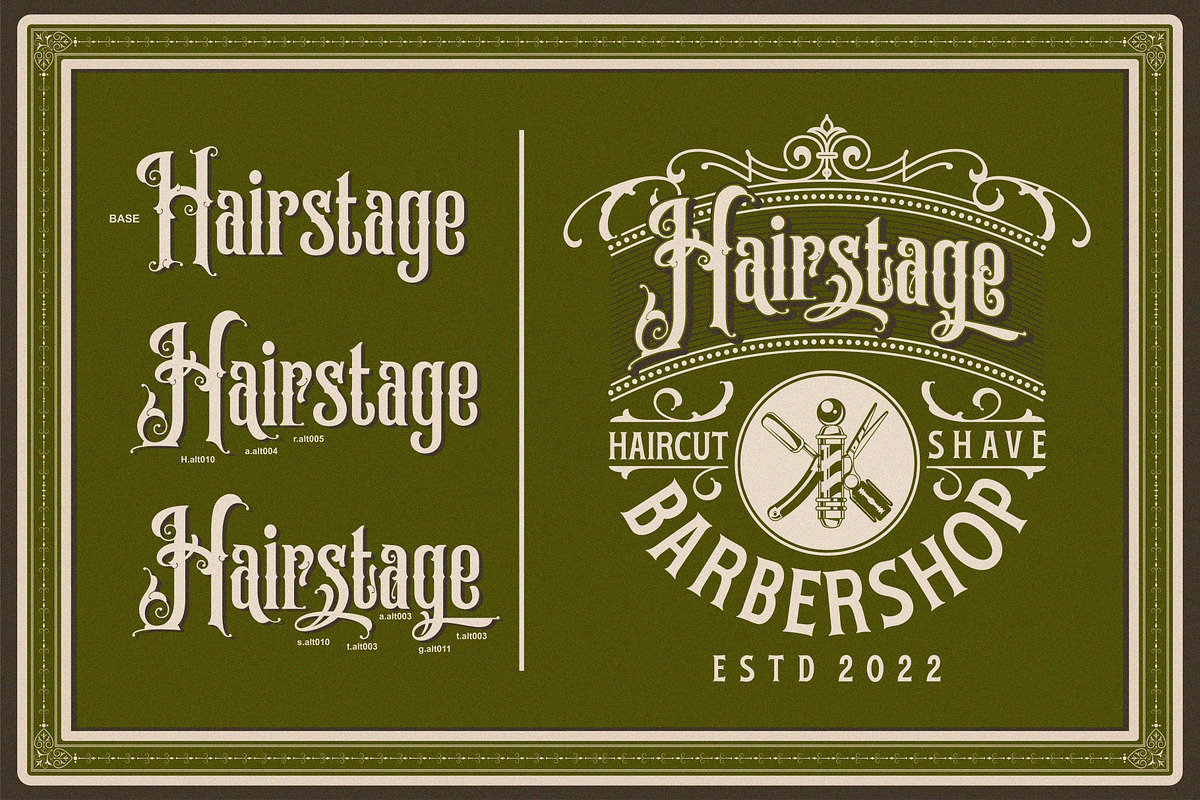 Bredston Vintage Font, a Serif Font by uncurve (Photo 7 of 9)