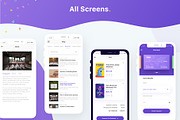Bookly - iOS Sketch App Template, a Templates & Theme by Pentaclay (Thumbnail 7 of 7)
