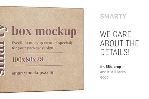 Box Mockup 100x80x28