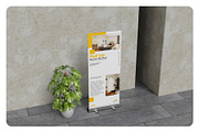 Roll Up Banner Mockup, an Advertising Mockup by Pixie Creative (Thumbnail 3 of 5)