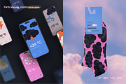 Clouds and weather vector set, an Object Illustration by My.Ordinarty (Thumbnail 7 of 9)