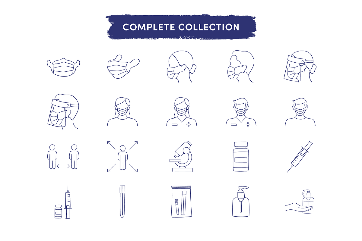 Pandemic & Healthcare Icons, an Icon by Caroline Mackay (Photo 4 of 9)
