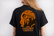 The Golden Ghouls PNG, an Illustration by Craft Nest (Thumbnail 4 of 6)