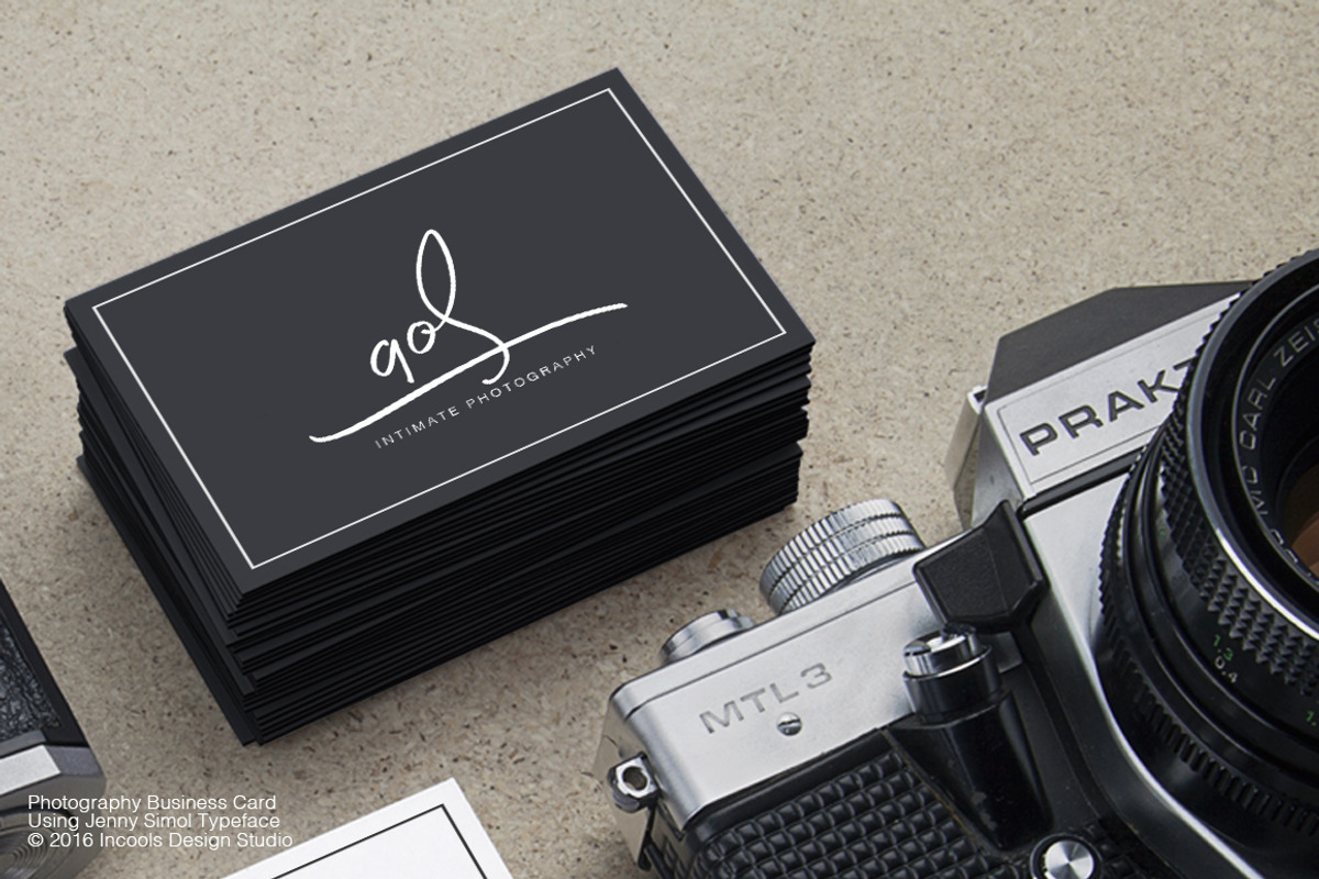 Jenny Simol, a Script Font by Incools (Photo 9 of 14)