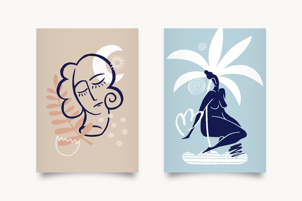 Boho & Abstract Doodles, a Person Illustration by Paulina Sara Design (Photo 22 of 23)