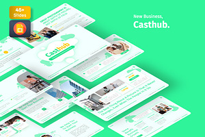 Casthub - Business Plan Googleslide, a Presentation Template by Dhabee