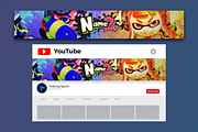 YouTube Gaming Banners Set 2, a Social Media Template by Lordsse (Thumbnail 5 of 5)