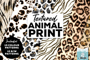 Quality Textured Animal Print Pack, a Pattern Graphic by Lindy_doodle (Thumbnail 1 of 10)