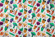 Organic Food Set, a Marketing Template by barsrsind (Thumbnail 2 of 2)