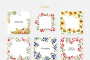 COSY AUTUMN - Watercolor collection, a Seasonal Illustration by Navenzeles (Thumbnail 6 of 14)