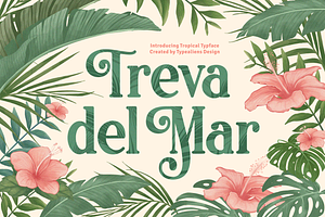 Treva del Mar, a Serif Font by ilhamtaro